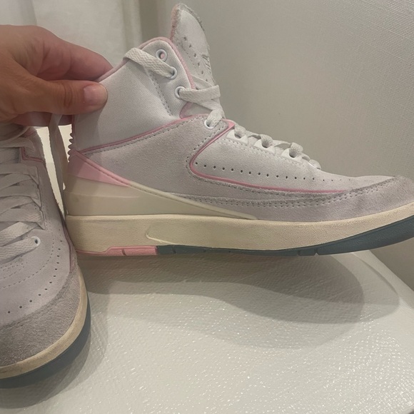 Retro Jordan 2 Soft Pink US size - Picture 6 of 10